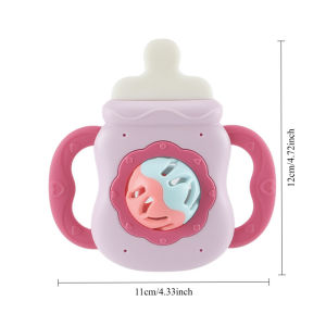 Baby Food Fruit Feeder Bite Baby Nnipple Silicon Pacifier Puting Feeding Set BPA Free Buah Teether Rotatable