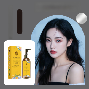 Natural Plant Hair Dye Color Hair Dyeing Cream Shampoo Dye Hair And Hair Care 3 In1 Hair Dye No Hurt To Scalp