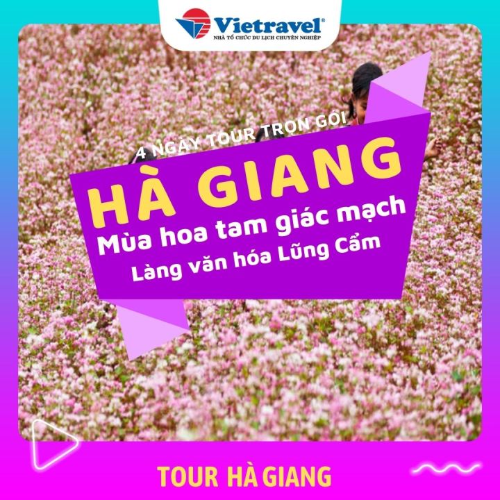 [EVoucher Vietravel] Mùa hoa tam giác mạch: Hà Giang - Lũng Cú - Đồng ...