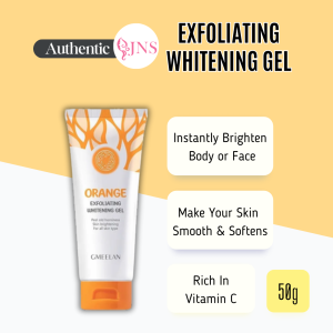 Gmeelan Blood Orange Whitening Facial Exfoliation (50g)/ Whitening Lazy Cream (30g)