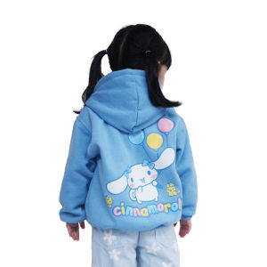 Jaket Anak Perempuan Gambar Cinnamoroll Usia 2-10tahun