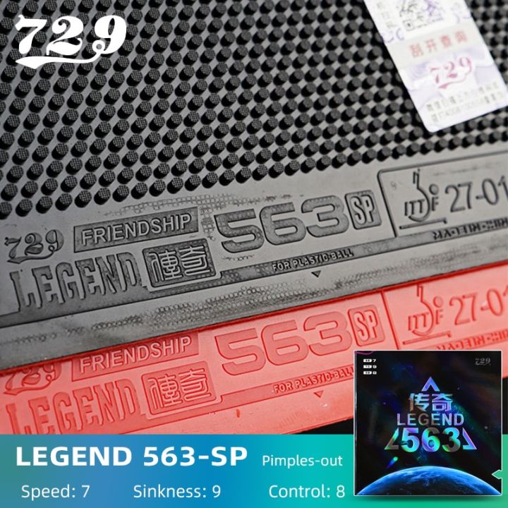729 Friendship Legend563SP Table Tennis Rubber Pimplesout