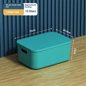 SEA JJT Large Capacity with Lid Storage Box Household Wardrobe Finishing Artifact Space Saving Storage Box