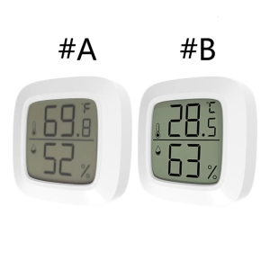 Electronic Thermometer Hygrometer Wireless Magnetic Adsorption Temperature Humidity Detector Sensor for Car Indoor Home