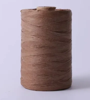 READY STOCK- 300meters Raffia Plaid Raffia Straw Paper Yarn Hand Crochet Yarn DIY Knitting Hats Handbags Beach bag 棉拉菲草线 拉菲线