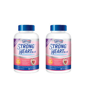 US CLINICALS STRONG HEART/STRONGHEART 80+80 CAPSULES NO BOX