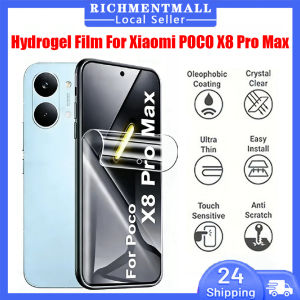 【🔥SG🔥】RICHMENTMALL Poco Phone Hydrogel Film Screen Protector Film Xiaomi Poco X8 Pro Max Clear Matte Privacy Hydrogel Film Screen Protector For Redmi Xiaomi Poco X8 Pro Max