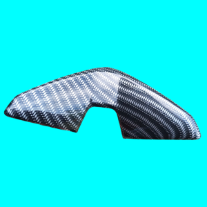 cover stang kecil nmax old carbon glossy