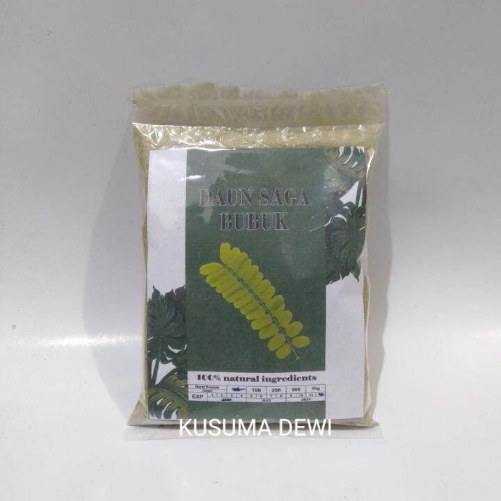 Bubuk Daun Saga Abrus Precatorius Lazada Indonesia