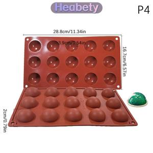 Heabety 1 cái khay nướng bánh Khuôn Silicone khuôn sô cô la bóng Khuôn Silicone khuôn Lollipop bánh khuôn Bếp nướng công cụ