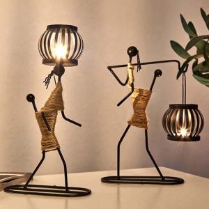 NCNC คลาสสิค เหล็ก ยืน อุปกรณ์ประกอบฉาก ดินเนอร์ใต้แสงเทียน ตกแต่งปีใหม่ ตกแต่งงานแต่งงาน เชิงเทียน เชิงเทียน เชิงเทียน