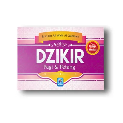 Dzikir Pagi & Petang / Zikir Pagi dan Petang Cover Ungu - Pustaka Arafah