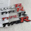 3D Metal Car Front Grille Emblem Type R Logo Decal for Honda CIVIC FD2 FD FA 5 Mugen TypeR Racing Car Styling Accessories. 