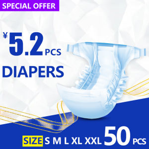 ANGEL BABY diaper 50pcs Baby Diaper 50 Pcs Pants Korean Diapers Pants Pull Up Diapers for Baby Diapers M L XL XXL (add 1 size bigger)