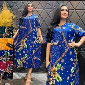 Daster Ibu Hamil Lengan Pendek kancing Depan Busui Bahan Rayon Adem Nyaman Dipakai