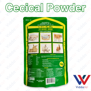 1kg Cecical Powder (Calcium) Feed Additive (Vitamin & Minerals) for Animals poultry pigs feed premix