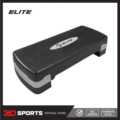 Elite Workout/Fitness Aerobic Step Board - Black/Gray
