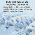 【AeonMall cùng kiểu dáng】Chăn làm mát mùa hè Cool Ice Silk Chăn mùa hè cao cấp Màu kem Chăn điều hòa không khí Chăn mỏng. 