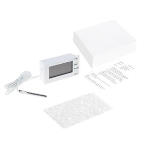 Digital Thermometers with Long Probe High Low Temperature Alarm -50 to 100℃/-50 to 300℃ Temperature Meter Powered