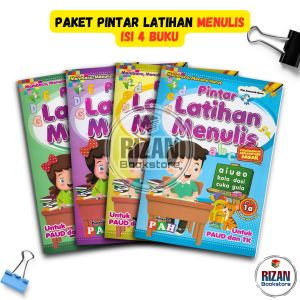 [PAH] Paket Buku Pintar Latihan Menulis (Isi 4 Buku)