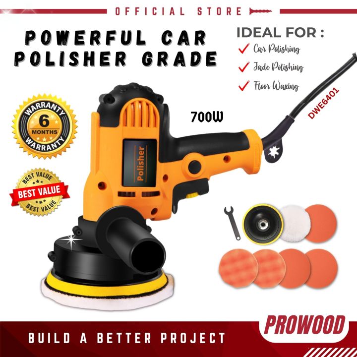 DWE6401/LDM6680 700W Car Polisher Polishing Machine Car Mesin Polish ...