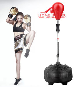 เป้าชกมวย ชุดเป้าซ้อมมวยปรับความสูงได้ Ball Set เป้าชกมวย เป้าชกมวยตั้งพื้น