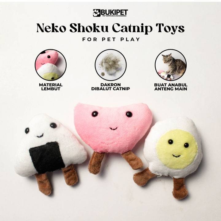 Mainan Kucing Catnip Bukipet Neko Shoku Catnip Toys Lazada