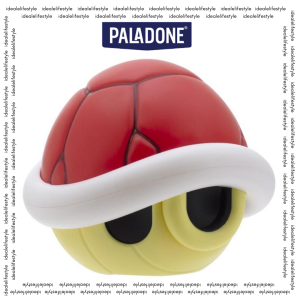 Paladone Mario Kart Red Shell Light with Official Sound | 12cm (4.7") Tall 3D LED Night Light | Officially Licensed Nintendo Merchandise | Battery Powered Portable Gaming Decor & Collectible