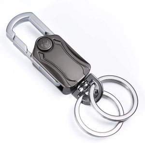 HTF.Anti-lost Phone Number Plate Car Motorcycle Keychain Pendant Keyring Key Chain