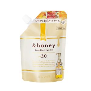 &honey Deep Moist Shampoo 440ml Treatment 445g/ Hair Oil 100ml /Hair Pack 130g Refill Made in Japan