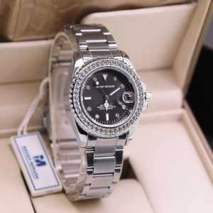 Jam tangan wanita tahan air mewah tanggal aktif quartz bisa cod