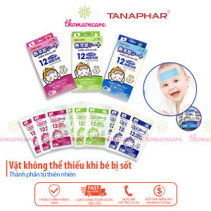 Dán hạ sốt Cooltana cho bé - Hộp 6 miếng làm mát suốt 10 tiếng
