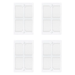 ชุดตัวกรองถังน้ำ4ตัวสำหรับเปลี่ยนเครื่องดูดฝุ่นหุ่นยนต์สามารถซักได้กล่องฝุ่นอุปกรณ์เสริม