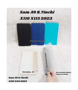 Flip Cover Sarung Sam A9 8.7inchi X110 X115 2023 Case Casing Flip Case Book Cover