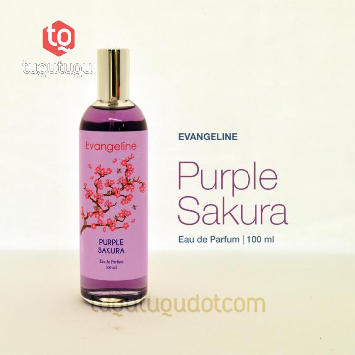 Parfum Minyak Wangi Wanita Evangeline PURPLE SAKURA 100ml Parfum