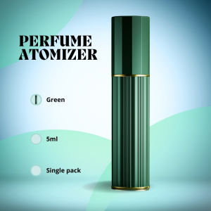 ABTravel Refiilable 5ml Perfume Atomizer travel mini proable bottom refill perfume bottle empty aluminum spray container