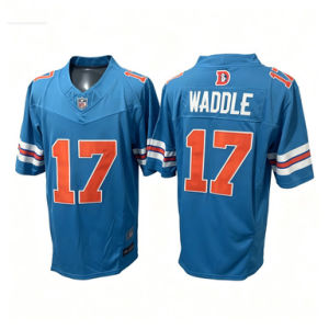 NFL Broncos third-generation embroidered in-stock football jersey top sports style new model 26 numbers 10 and 15