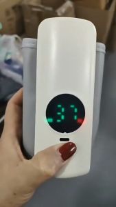 Portable Baby Bottle Warmer Rechargeable Cordless Milk Heater Adjustable Temperature Travel