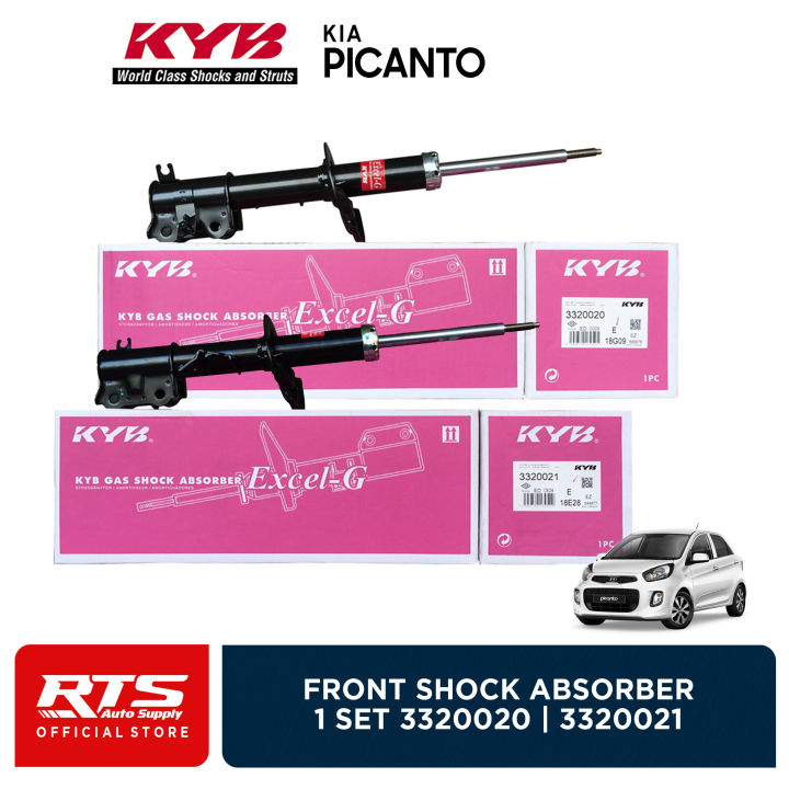 KYB Kayaba Excel G Shock Absorber Kia Picanto 2011 - 2016 Front ...