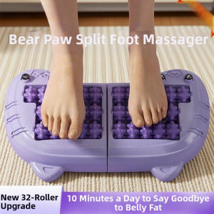 Foot Massage Roller Magnetic Relaxation Full Foot Coverage Massage Detachable Portable Design Relieve Foot Fatigue And