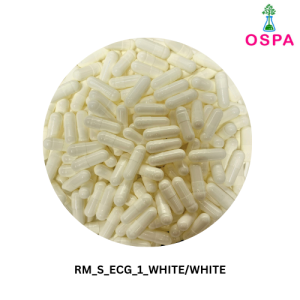 1000pcs Size 1 White OSPA High Quality Empty Gelatin Capsule