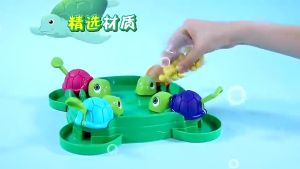 Turtle Eating Beans Board Game Parent Child Interactive Desktop Toy Gift for Kids Party Family Fun