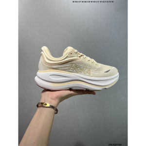 HOKA BONDI 9 Breathable and lightweight running shoes Fashionable shock-absorbing sports shoes for men and women PWNW