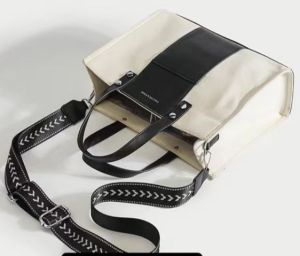 Messenger Canvas Bag Japanese Wild Dark Style Tooling Messenger Bag Street Shooting Students