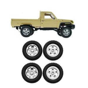 Set Of 4 Car Tire Set Modification Part to Improve Stability Compatibility Remote Control Car Accessory MN82/82S/LC79