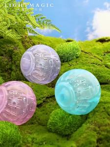 Wholesale Hamster Toy Running Ball Running Wheel Exercise Ball Golden Hamster Squirrel Supplies Running Ball Rolling Ball Colorful Light