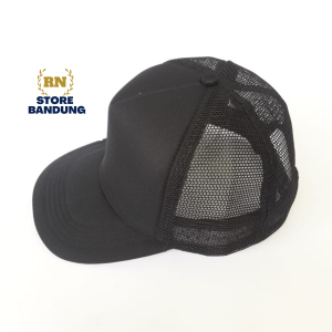 Topi jaring polos topi truker topi jaring polos