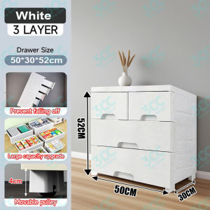 Drawer cabinet Drawer organizer Lockable with Wheels Multi-Layer Rolling Plastic Storage Cabinet Slim Clothes Underwear Toy Organizer for Bedroom Closet Office Home