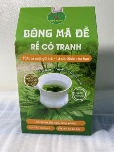 Trà túi lọc bông mã đề Bảo Khang (hộp 40 gói) cây bông mã đề tiểu buốt tiểu dắt tiêu đờm thanh nhiệt đau tiết niệu