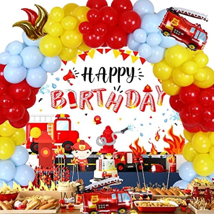 Fire Truck Birthday Decorations: Make Your Celebration a Hit!